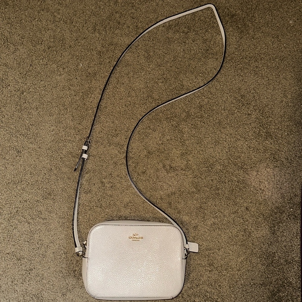 White Coach crossbody purse